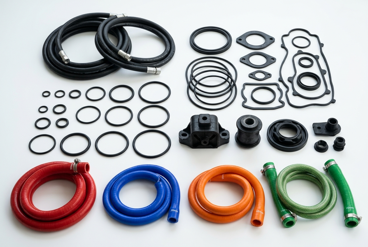 Molded Rubber Seals & Silicone Hoses