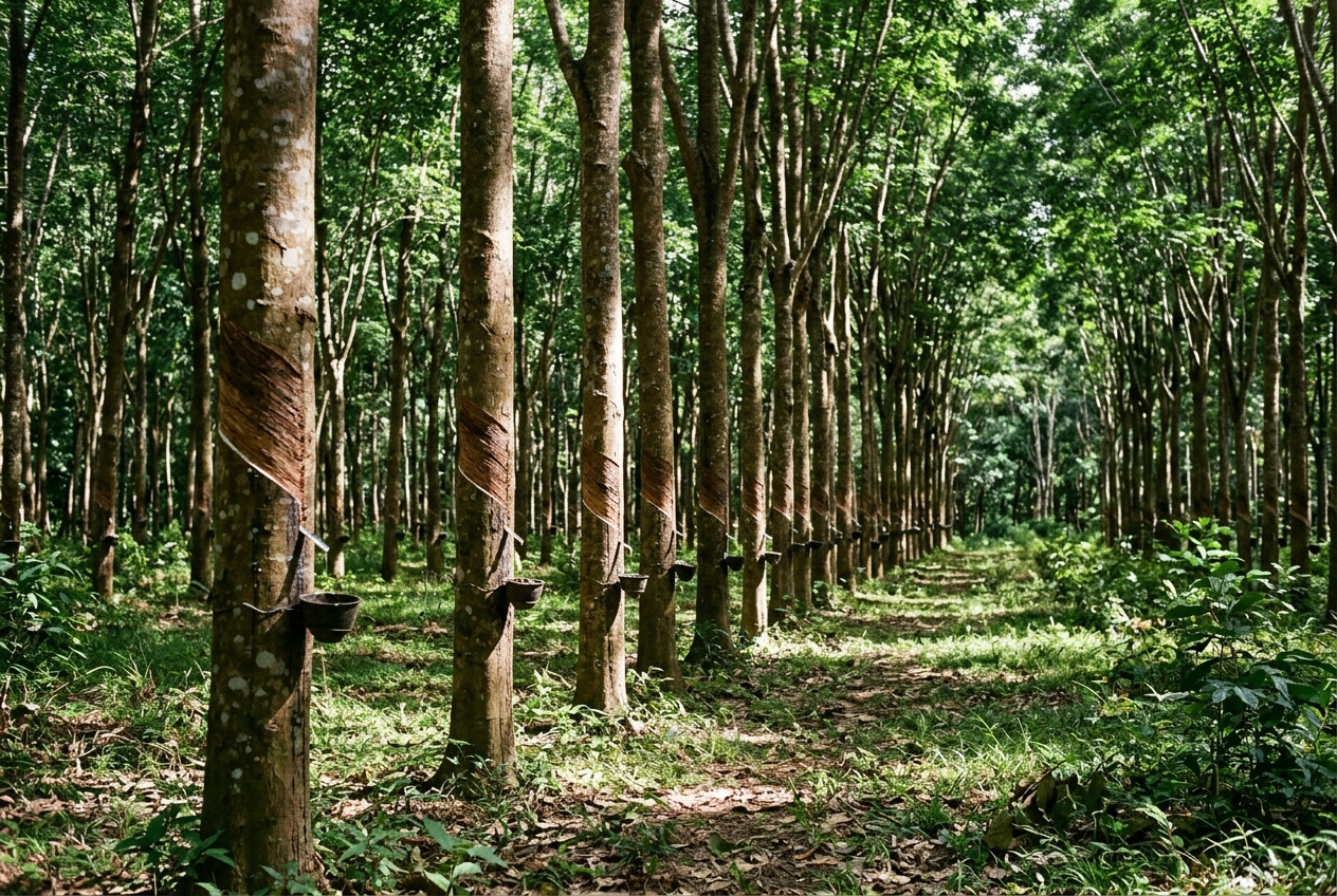 Kobkiat Family Rubber Plantation in Phatthalung