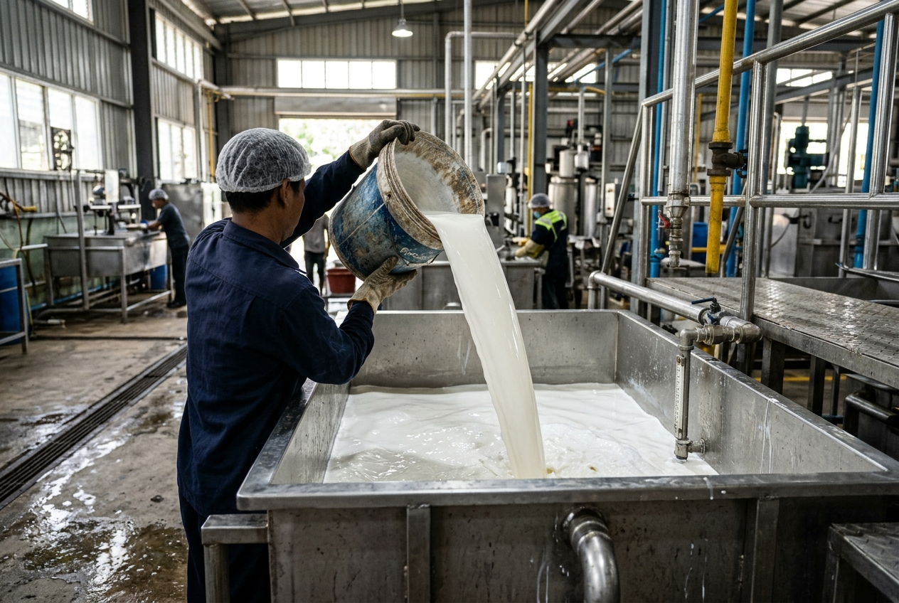 Concentrated Liquid Latex Centrifuging